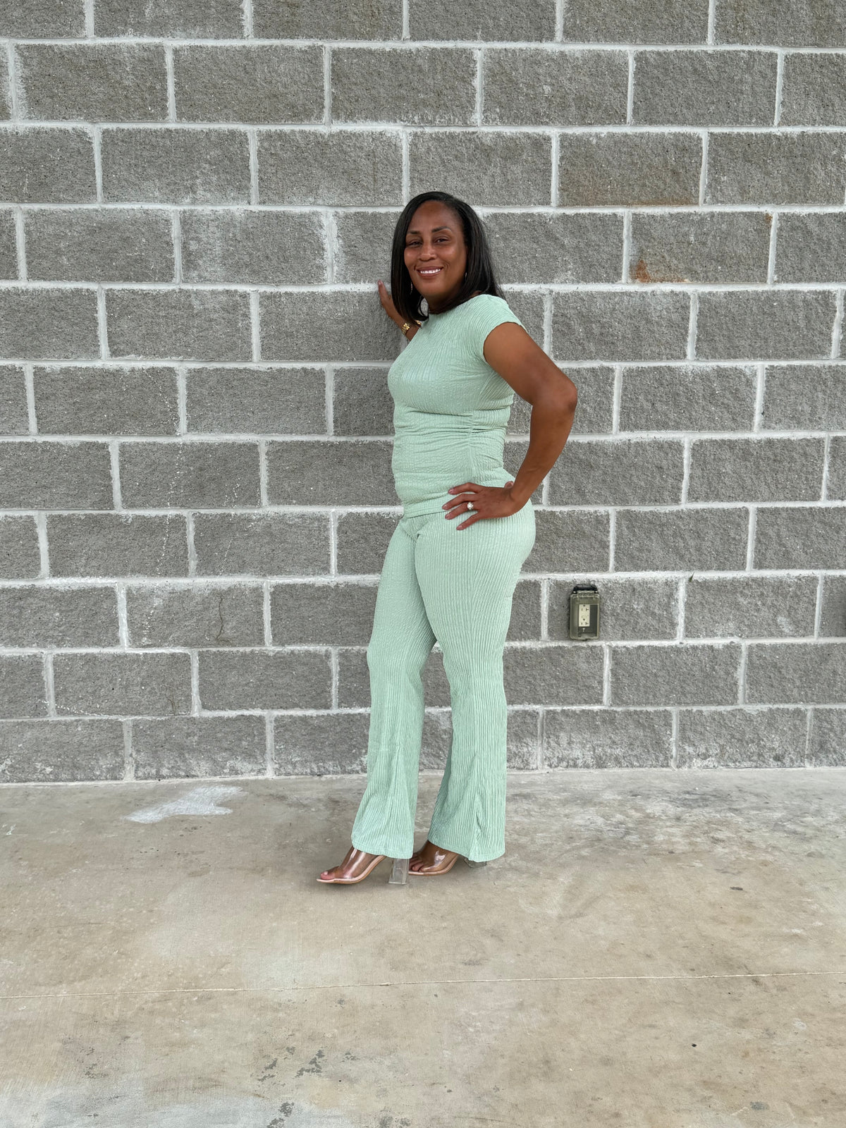 The Crinkle Set (Sage)