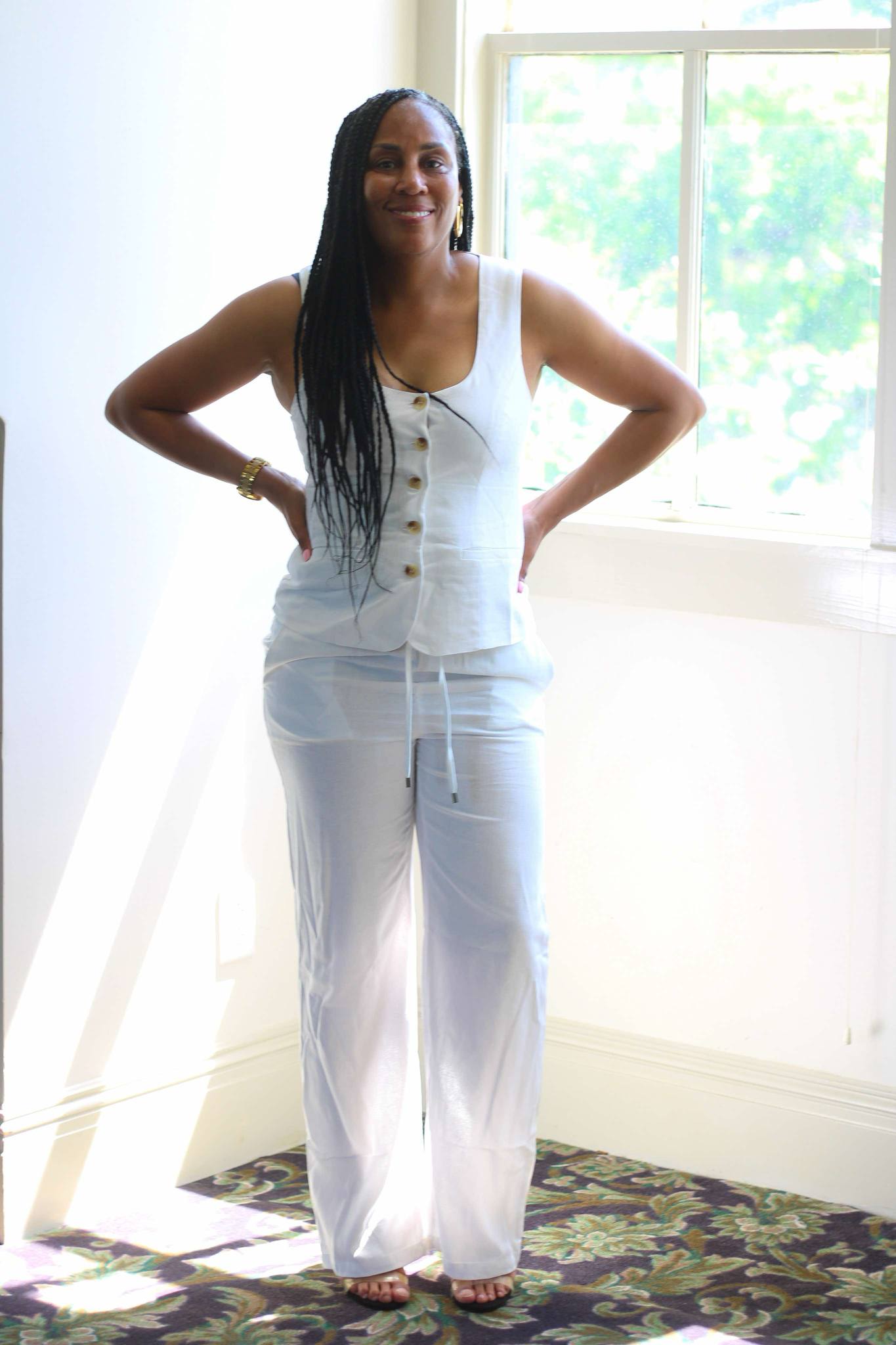 The White Linen Set