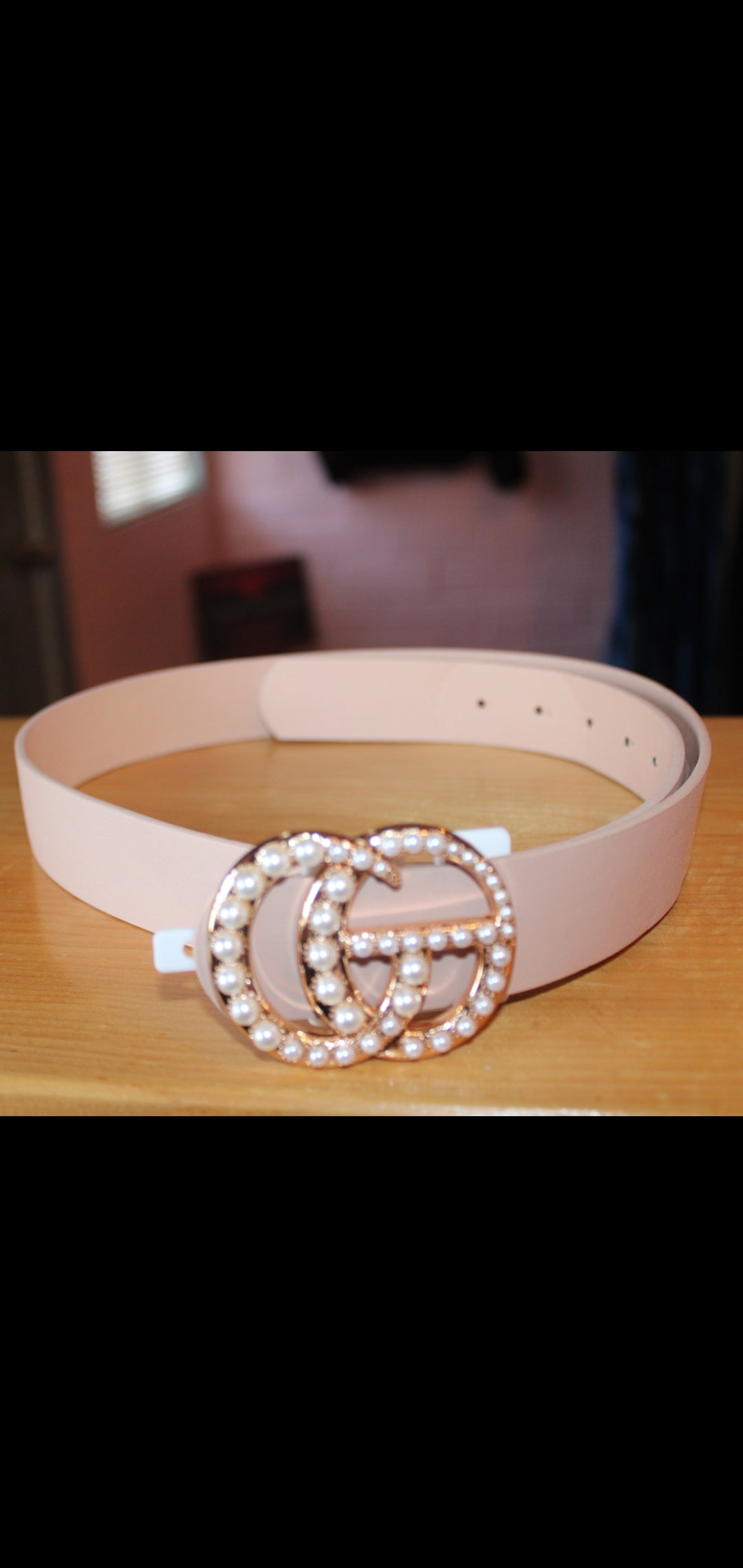Pearl (Blush) Belt