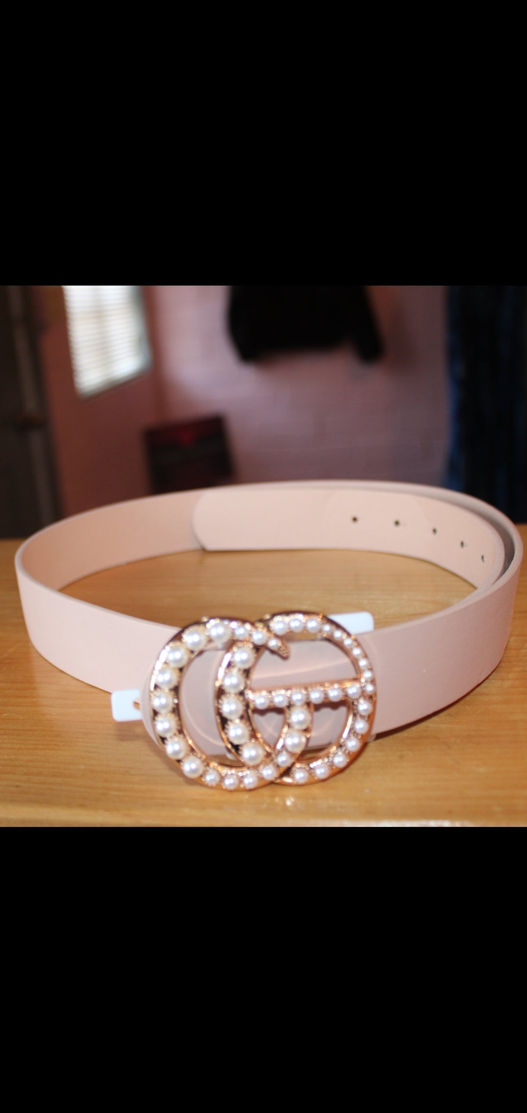 Pearl (Blush) Belt