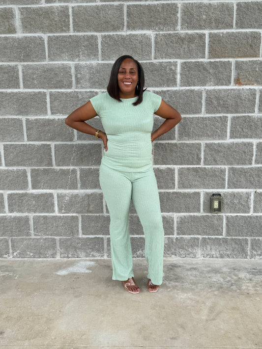 The Crinkle Set (Sage)