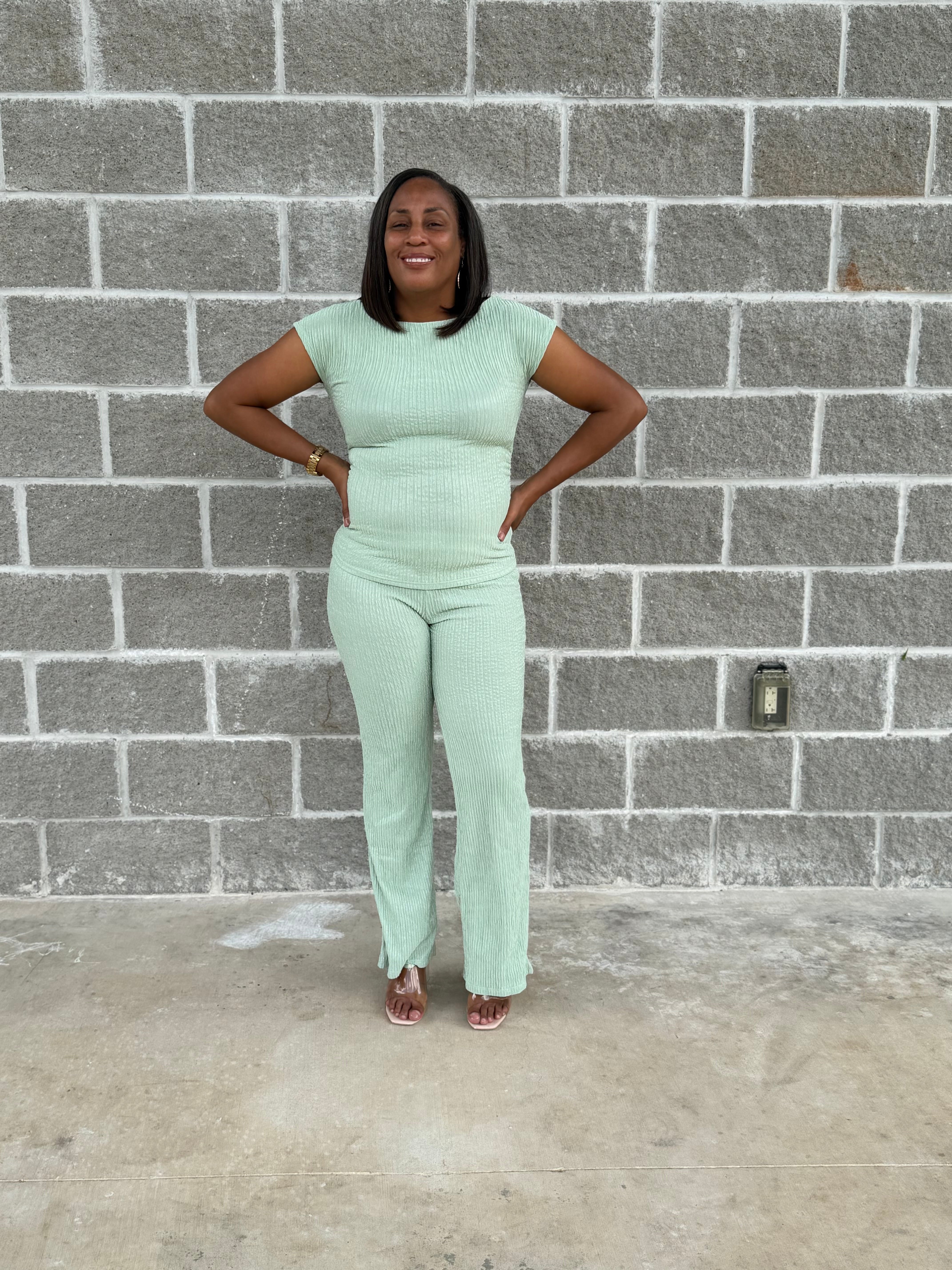The Crinkle Set (Sage)