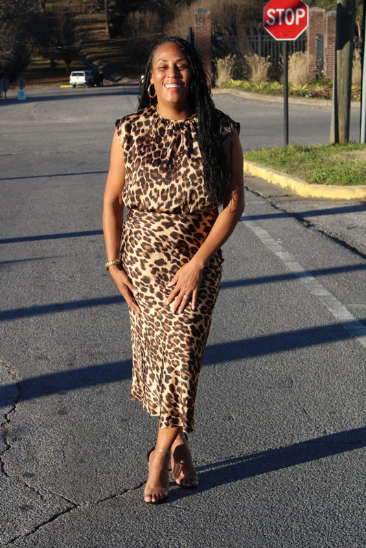 The Leopard Dress